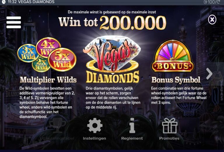 Screenshot 1 van Vegas Diamonds